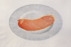 Cervelat und Brot
