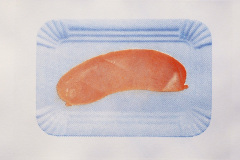 Cervelat und Brot